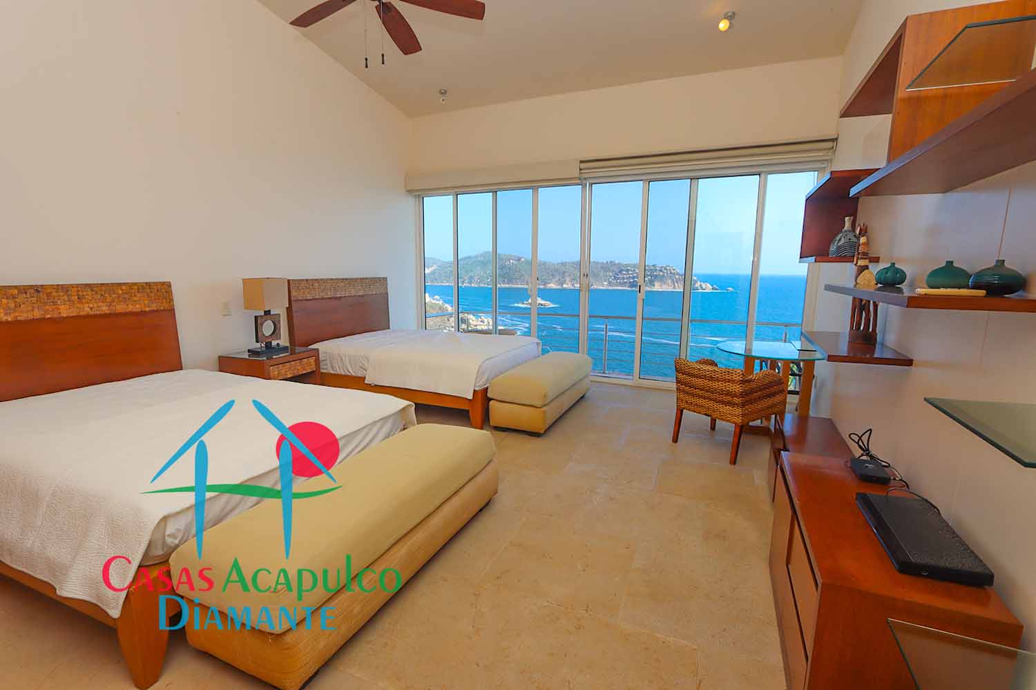 Villa Skyros - Recámara tres 1